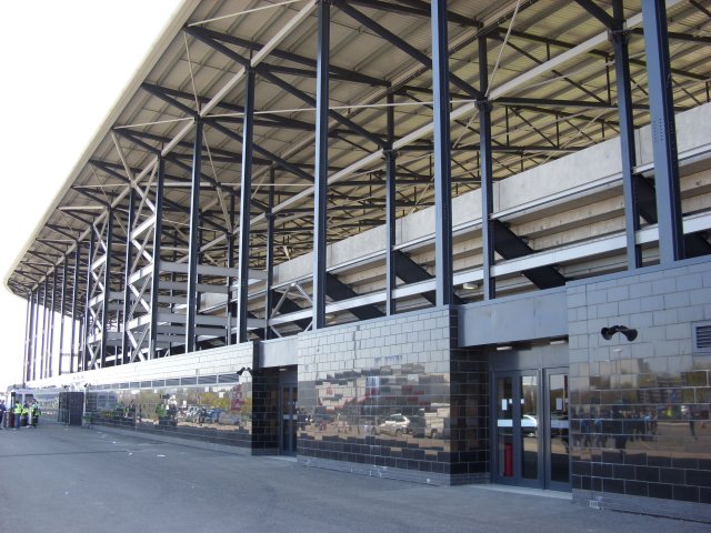 Rear of the East Stand